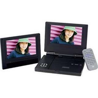 Audiovox D1718ES 7 Portable DVD Player Dual Screen 044476039898 