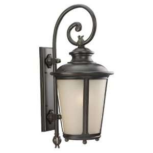   May Outdoor Wall Lantern   29.75H in. Burled Iron