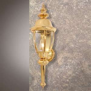  International 7722 24 Solid Brass Dome Top Outdoor Sconce 