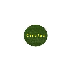  7 Foot Circle, Premium Synthetic Turf 46oz. Rubber Backed 