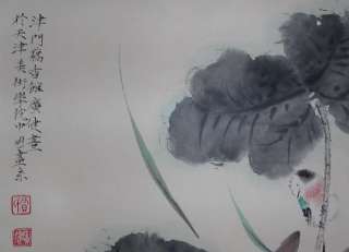 J045Scroll Painting of Flower&Bird Jia Guangjian  