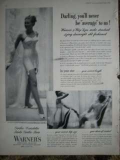 1948 Vintage WARNERS Corselette Girdle Darling Youll Never be 