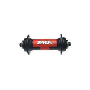  DT Front Hub 240S 28X100 Quick Release Red/MTB Black 