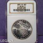 1882 CC MORGAN SILVER DOLLAR NGC MS64 (EEP+  