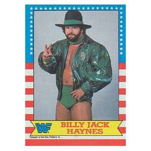 1987 WWF Topps Wrestling Stars Trading Card #8  Billy Jack Haynes 