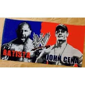  WWE Batista vs Cena Superstars Beach Towel