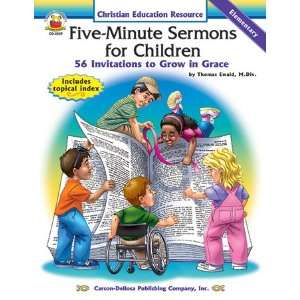   Pack CARSON DELLOSA FIVE MINUTE SERMONS FOR CHILDREN 