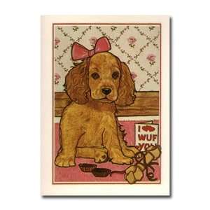  Puppy Wuv Gift Enclosure Cards   Set of 5 