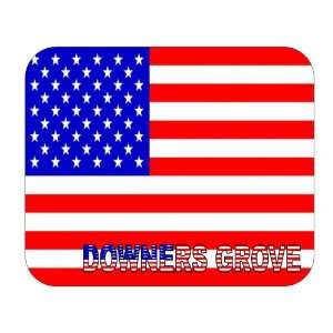  US Flag   Downers Grove, Illinois (IL) Mouse Pad 