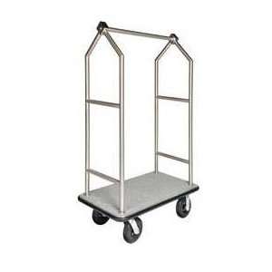 CSL Foodservice 2699BK 010 GRY Bellmans Cart   Stainless Tubing With 