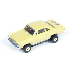   Thunderjet Ultra G R9 1966 Chevrolet Nova SS (Yellow) HO Slot Car