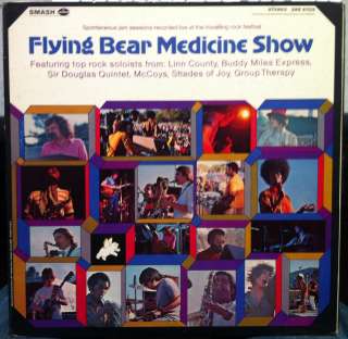 TRAVELLING ROCK FESTIVAL 1969 flying bear medicine show LP Mint  WLP 