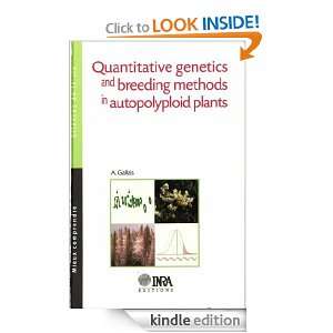 Quantitative Genetics and Breeding Methods in Autopolyploid Plants 