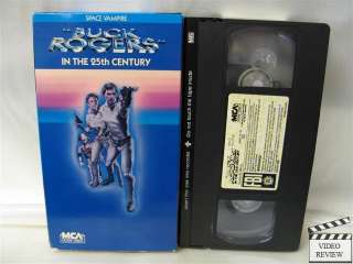 Buck Rogers In The 25th Century   Space Vampire VHS  
