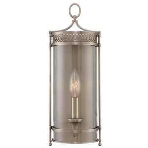 Hudson Valley 8991 AN, Amelia Candle Glass Wall Sconce Lighting, 1 