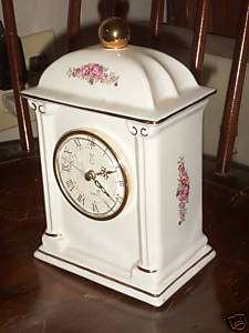 porcelain/china mantle clock,PS,Limited Edition,1993  