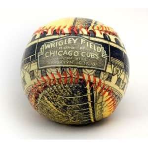 Wrigley Field Chicago Cubs Opening Day (1926) Commemorative Baseball