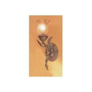   Outdoor Rose 1Lt Wall Sconce   9002/9002