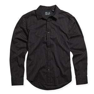  Fox Racing Wren Long Sleeve Woven Shirt   Small/Black 