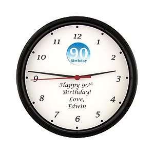  90th Birthday Idea 90th Birthday Clock