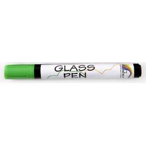  Glass Pen Green   For Writing on WINDOWS & GLASS Office 