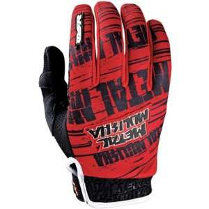  MSR Metal Mulisha Maimed Gloves 2012 X Large Black/Red 