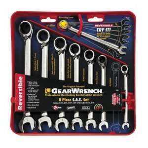  K D Tools 9533 8 Piece SAE Reversible?? GearWrench Set 