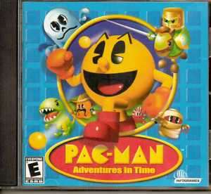 Pac Man Adventures in Time (PC Games, 2000) infogrames 076930991794 