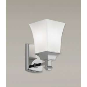  Norwell Lighting 9711 CH SO Chrome with Shiny Opal Glass 