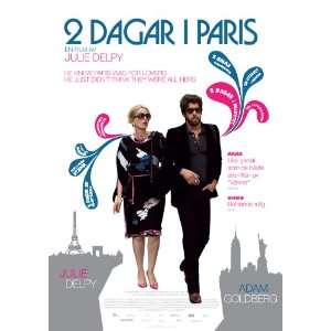  2 Days in Paris Movie Poster (27 x 40 Inches   69cm x 