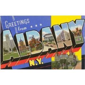  Greetings from Albany, New York , 4x3