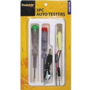  3Pc Auto Tester 6 12V 9X4.5 In Case Pack 48 Automotive