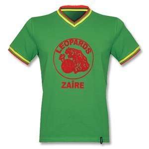 1974 Zaire Home Retro Shirt   World Cup Qualifiers  Sports 