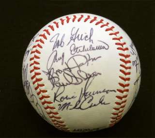 1972 Baltimore Orioles team signed baseball (26 sigs)  