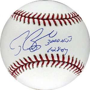 Craig Biggio Autographed Baseball with 3000th Hit Inscription  