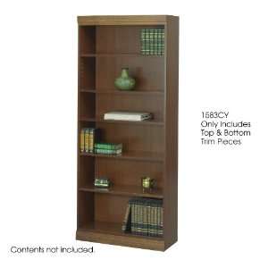  Safco WorkSpace Baby Bookcase Trim Kit, 30in W Cherry 