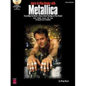  Learn to Play Drums with Metallica Bk+CD Musical 