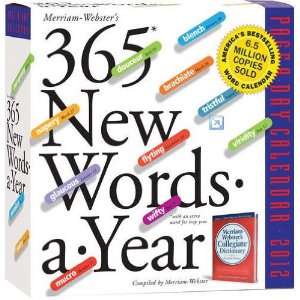  365 New Words A Year Page A Day 2012 Desk Calendar Office 
