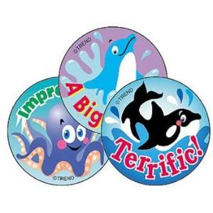  Stinky Stickers Sea Animals 60/Pk