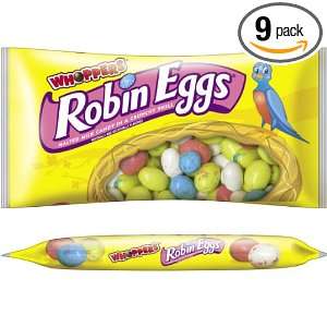 Whoppers Easter Robin Eggs, 10 Ounce Bags (Pack of 9)  