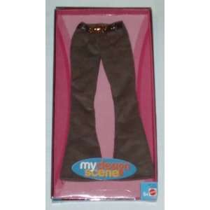  Barbie My Design Scene Fashion Pants   Brown Pants with 