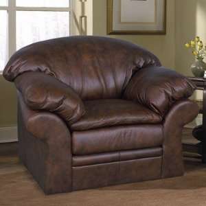  Castlerock Leather Chair Leather Brown Furniture & Decor