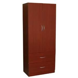  Home Source Industries RL12203 Wardrobe with 2 Door and 2 