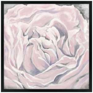  Pink Bloom 31 Square Black Giclee Wall Art