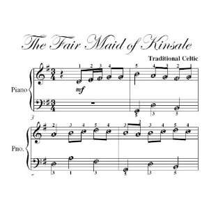  Fair Maid of Kinsale Easy Piano Sheet Music Traditional 