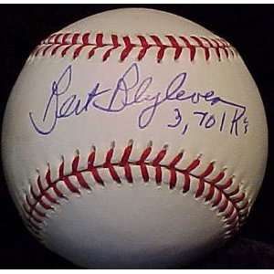  Bert Blyleven autographed baseball 3701 K Sports 