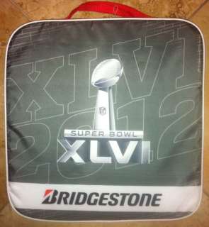 SUPER BOWL 46 Authentic Seat Cushion New York Giants Win, Eli Manning 