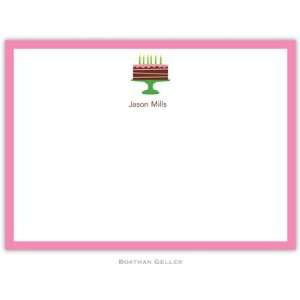  Boatman Geller Stationery   Birthday Cake Pink Health 