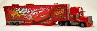 Disney Pixar Cars MACK TRUCK Lightning McQueen Hauler RUST EZE 
