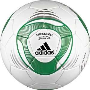 Adidas Artificial Turf Soccer Ball   5 WHT/GRN/SIL   soccer team 